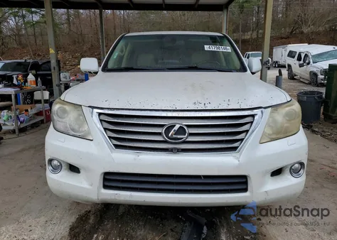 2010 Lexus Lx 570 Base из США, поврежденный, VIN JTJHY7AX7A4053561